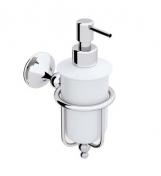 Cassøe Classic sæbedispenser t/væg - Krom/porcelæn