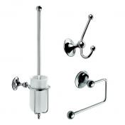 Cassøe Classic pakke med badtilbehør - Krom