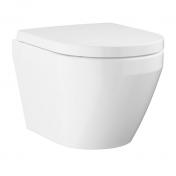 Grohe Euro 2.0 kompakt væghængt toilet inkl. HyperClean og sæde m/Softclose og QuickRelease