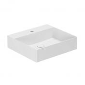 Lavabo Elegance SQ 50 h�ndvask t/v�g eller m�bel - Uden overl�b