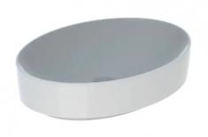 Geberit Variform 55 oval fritstående bowlevask - Uden overløb