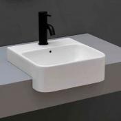 Lavabo 35 semi-indbygget hndvask - 1 hanehul