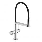 hansgrohe Talis Select M54 k�kkenarmatur m/PowderSpray og svingtud - Krom