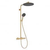 hansgrohe Raindance Alive S Puro Showerpipe 300 1jet m/EcoSmart og termostat - Brstet bronze