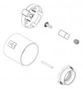 Damixa reperationsst til hndtag flow regulering