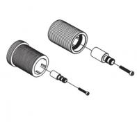 Vola Ventilhus termostat +40 mm