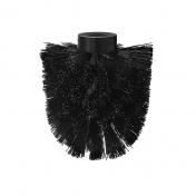 Beslagsboden lst brstehoved til toiletbrste - Sort