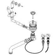 Blanco komplet aflb Lago med excenter