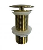 Cassøe Universal bundventil, tvangsåben - Børstet messing