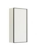 Dansani Luna Urban overskab - Venstrehngslet - Hvid mat/Sort ramme