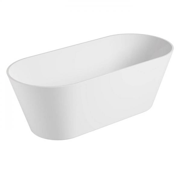 Kriss Classic fritstående badekar - Mat hvid Kriss Classic fritstående badekar - Mat hvid