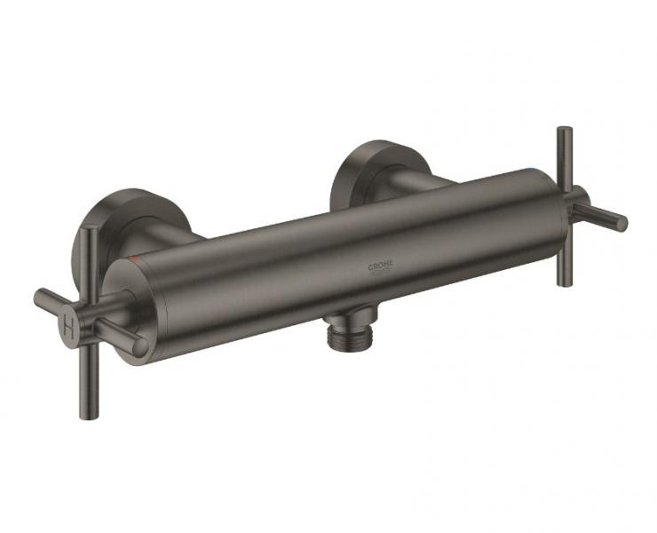 Grohe Atrio brusetermostat - Børstet hard graphite