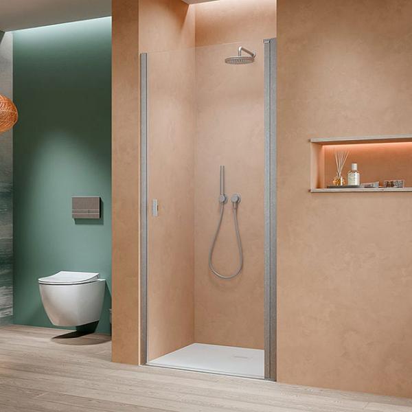 Strømberg Noma 20 nichedør 800mm - Højre - Steel Strømberg Noma 20 nichedør 800mm - Højre - Steel