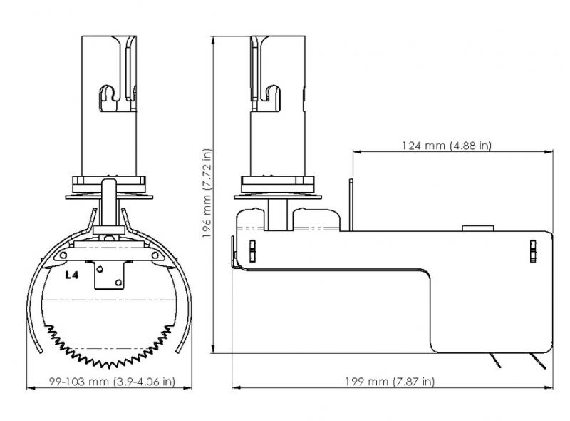 Nordisk Innovation TX11 LOCK rottespærre 110mm
