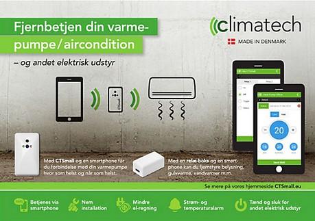 Climatech CT small Sms varmepumpestyring