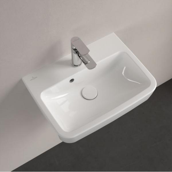 V&B O.novo 50 kompakt håndvask t/væg - CeramicPlus