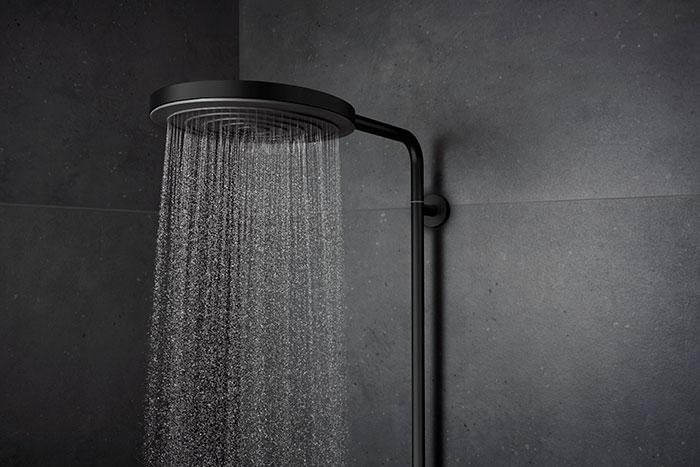 hansgrohe Pulsify S Puro & Tecturis komplet pakke til badeværelset - Mat sort