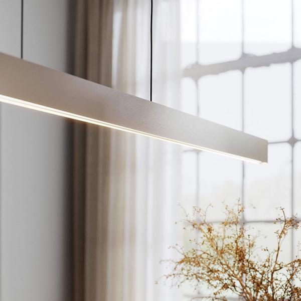 Cassøe Linea lineær pendellampe 180 cm - Mat bronze