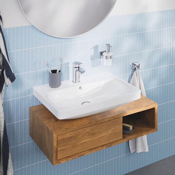 Grohe Euro 60 håndvask 2.0 t/væg - 1 hanehul - HyperClean Grohe Euro 60 håndvask 2.0 t/væg - 1 hanehul - HyperClean