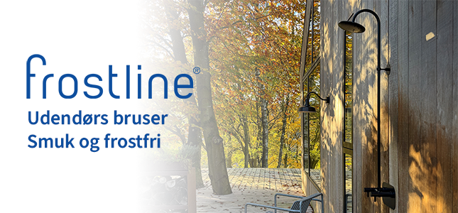 Frostsikker udebruser fra Frostline
